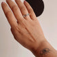 Lunar Phases Silver Ring Design