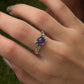 925 Sterling Silver Amethyst Forest Enchantment Ring