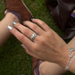 925 Sterling Silver Faith Band Unisex Ring