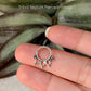 925 Sterling Silver Tribal Septum Pierced- Design 1