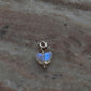 Butterfly Pendant with Rainbow Moonstone Crystal