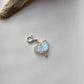Rainbow Moonstone Butterfly Charm