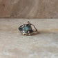 925 Sterling Silver New Larimar Molten Drip Ring