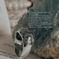 Timeless Seed of Life dome ring for spiritual energy