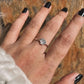 Sterling silver ring featuring a beautiful shell