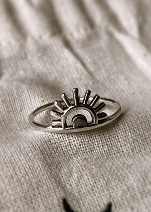Sunrise 925 sterling silver ring