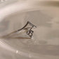Vintage V stack sterling silver ring