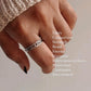 Chic Braided Knot Silver Band