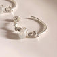 Elegant Moonstone CZ Silver Hoops for Statement Look