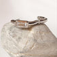 Chic CZ tiny silver huggie earrings with subtle elegance