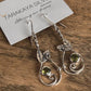 Handcrafted Peridot Forest Enchantment Earrings