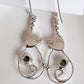 Unique Peridot Forest Enchantment Sterling Silver Earrings