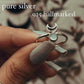 Charming Moonstone Crescent Moon Ring in Sterling Silver