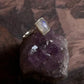 Elegant Rectangular Moonstone Silver Ring