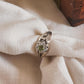Nature-Inspired Peridot Forest Silver Ring