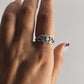 Sterling Silver Peridot Forest Ring