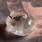 Celestial Moonstone Evil Eye Sterling Silver Ring