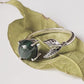 Malachite Forest Enchantment Ring in Sterling Silver for Bold Statements