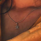 Sunshine-inspired moonstone pendant in sterling silver