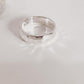 Sterling Silver Chunky Hammered Ring