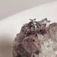 Bold big bee silver ring with intricate detailing.