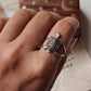 925 sterling silver Tortoise 1 design ring