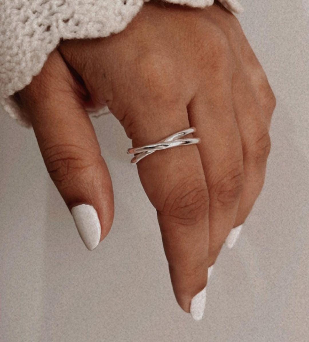 Classic Rolling Band Ring in Sterling Silver 925