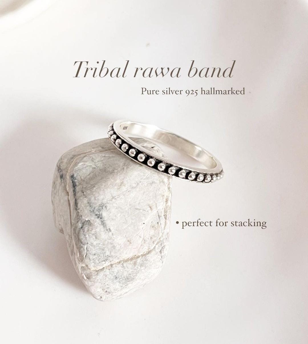Rawa Band Silver Ring