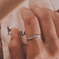 Timeless Adjustable Band Ring in Sterling Silver