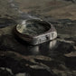 Elegant signet ring featuring a clear quartz gemstone in silver