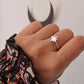 Minimalist North Star Ring in Sterling Silver