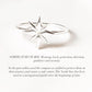 Sterling Silver North Star Ring