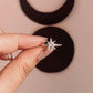 Sterling Silver Ring with North Star Detail