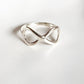 Plain Infinity Silver Ring