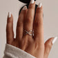 Sterling Silver Plain Infinity Ring