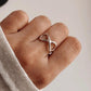 Elegant Plain Infinity Ring in Silver