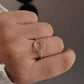 Sterling Silver Ring with Minimalist Circle Design