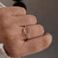 Simple Open Circle Ring in Sterling Silver