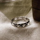 Trendy Rawa band ring in sterling silver