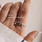 Charming elephant silver ring with intricate detailing and polished finish