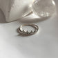 Minimalist Rawa Silver Band Ring