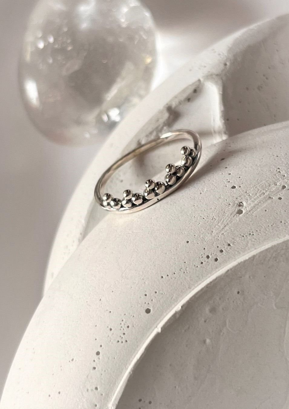 Rawa Plain Band Silver Ring