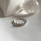 Sleek Rawa Silver Band Ring with Plain Design