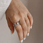 Chic Beli silver ring perfect for everyday wear.