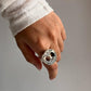 925 sterling silver chunky Tree of Life ring