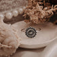 Sunflower sterling silver ring