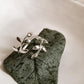Elegant adjustable silver ring with intricate willow leaf