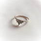 Stylish Teekona ring in 925 silver