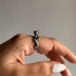 Nature-Inspired Forest Enchantment Silver Ring