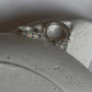 Handcrafted 925 silver opal huggie earrings